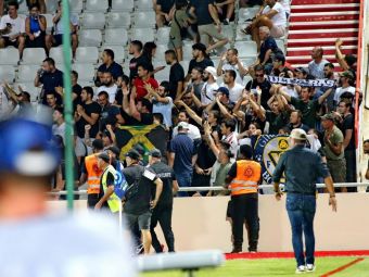 
	Incidente grave la meciul Ajaccio - Bordeaux. Fanii echipei lui Alexi Pitu au produs din nou haos
