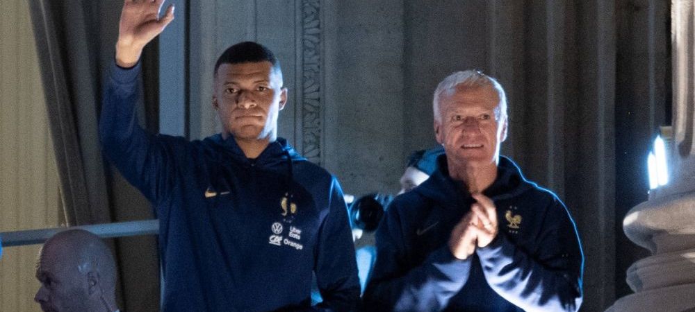 kylian mbappe Didier Deschamps Franta PSG