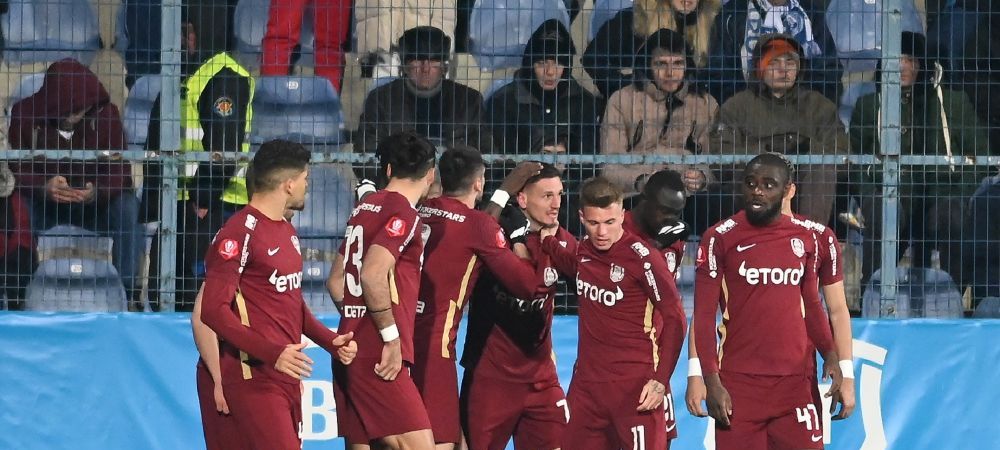FCSB - FC Hermannstadt 3-0, „Roș-albaștrii” se distanțează la opt puncte  de CFR Cluj. Olaru, omul meciului
