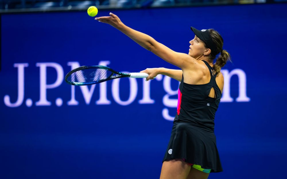 Patricia Țig a dansat în meciul pierdut în fața numărului 3 WTA, Jessica Pegula, în turul 2 al Openului American_3
