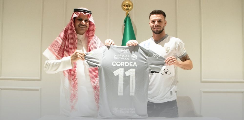Andrei Cordea a spart gheața în Arabia Saudită. A marcat golul victoriei în poarta lui Ciprian Tătărușanu_1