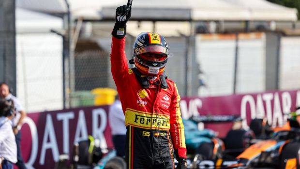 
	Ferrari Show la Monza! Carlos Sainz i-a &#39;furat&#39; pole-ul lui Max Verstappen în Marele Premiu al Italiei&nbsp;
