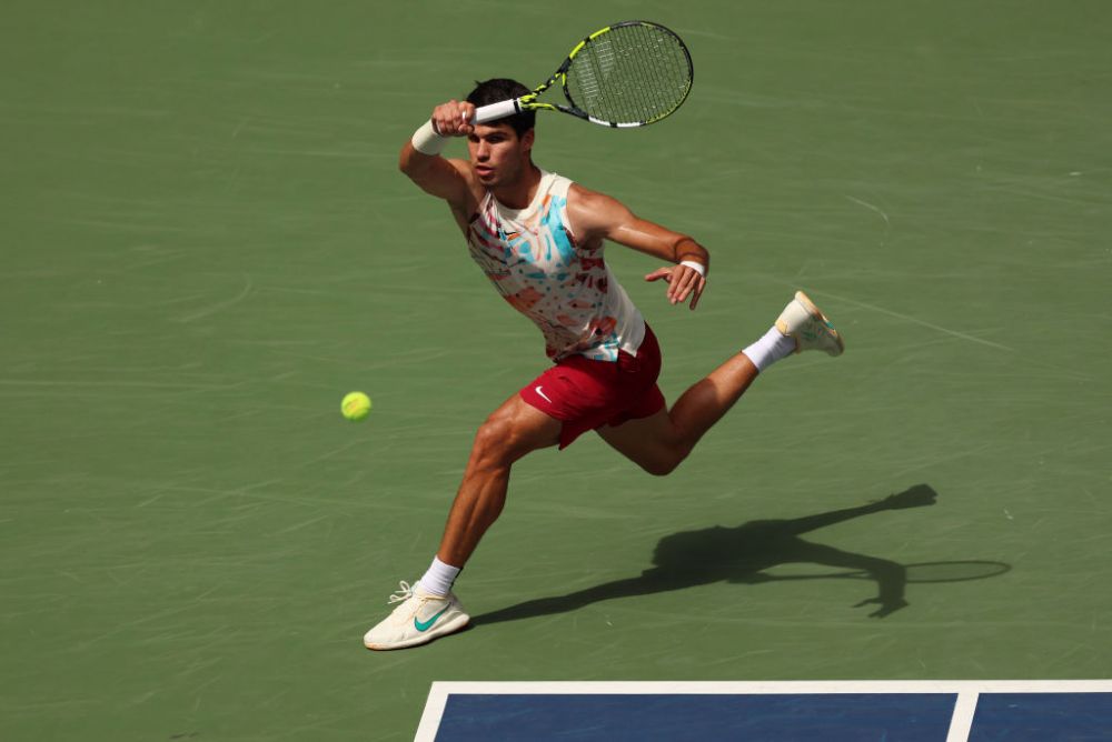 Carlos Alcaraz distrează publicul american, la US Open. Ce lovituri „a inventat” în turul al treilea_17