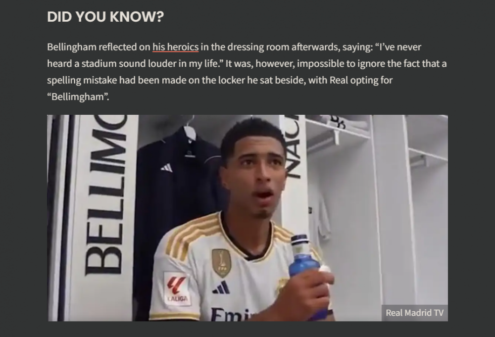Se întâmplă și la case mai mari! Real Madrid i-a stâlcit numele lui Jude Bellingham. Reacția englezilor_2