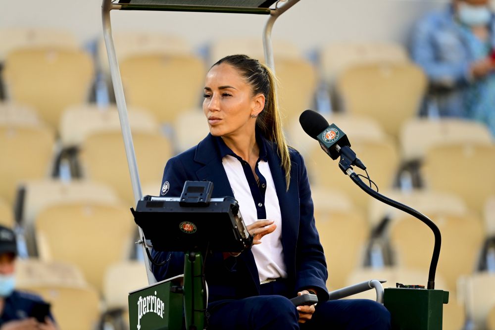 „Arbitra sexy” a tenisului, Marijana Veljovic, i-a pus la punct pe americani: ce le-a spus în timpul meciului Cîrstea - Muchova_3