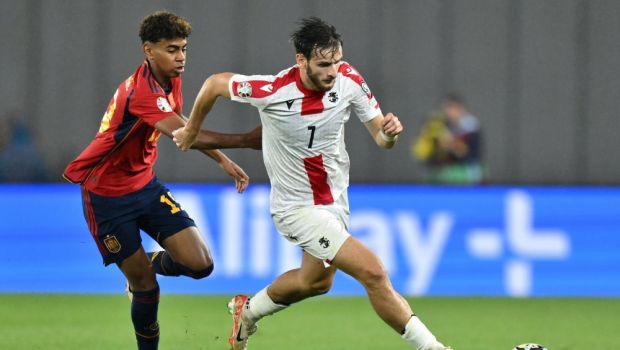 
	Spania a demolat Georgia în preliminariile EURO 2024! Lamine Yamal, cel mai tânăr debutant și marcator din istoria naționalei
