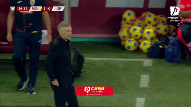 Gestul lui Edi Iordănescu, după golul lui Alibec din România - Israel_16