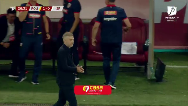 Gestul lui Edi Iordănescu, după golul lui Alibec din România - Israel_7