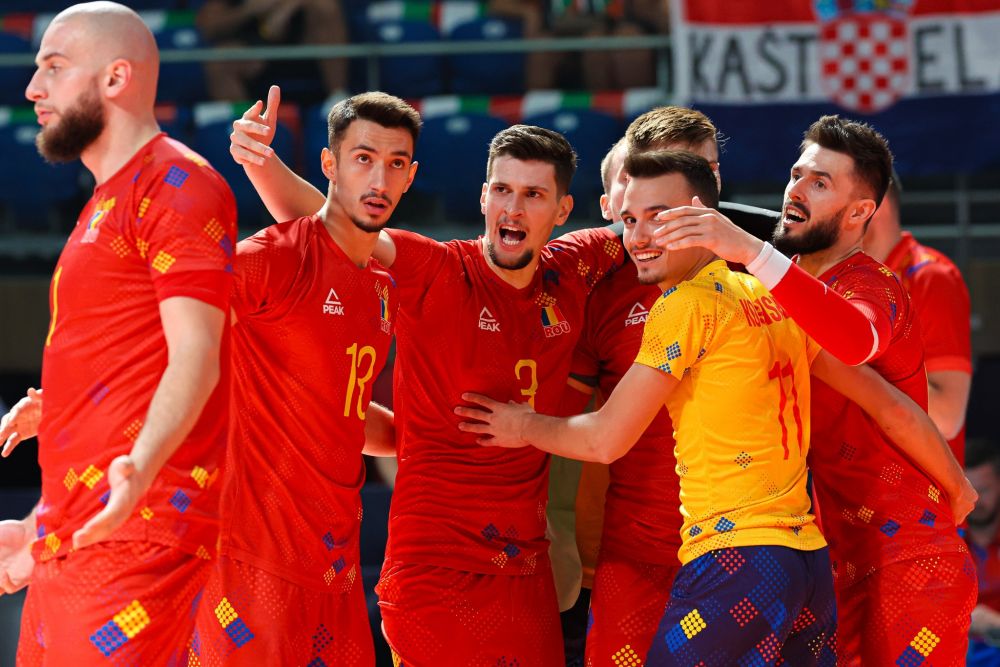 România - Franța 0-3 (22-25, 14-25, 25-27) Bravo, băieți! Tricolorii lui Sergiu Stancu au ratat calificarea în semifinalele Europeanului de volei, dar rămân cu o performanță uriașă_2