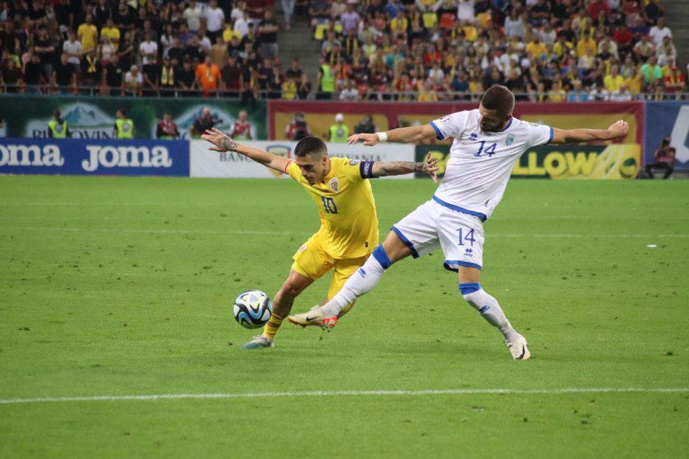 România - Kosovo 2-0 | Stanciu & Mihăila au reglat conturile cu kosovarii și au adus trei puncte uriașe pentru tricolori_18