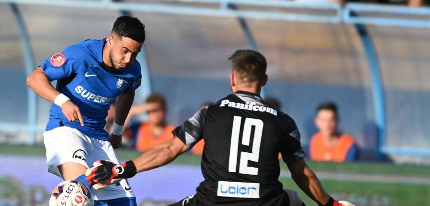Pentru ce echipă națională a înscris 2 goluri în același minut Enes Sali, cel mai tânăr debutant din istoria reprezentativei României_2