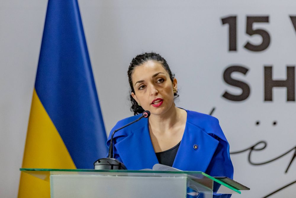 Președinta din Kosovo, Vjosa Osmani, încă tace, federația de la Priștina reacționează după meciul cu România: ”O provocare periculoasă”_2