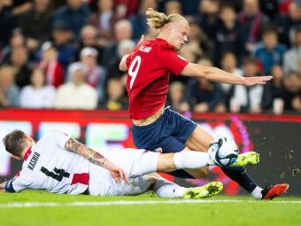 
	Erling Haaland, devastator și la naționala Norvegiei! Câte goluri are în cele 26 de meciuri jucate
