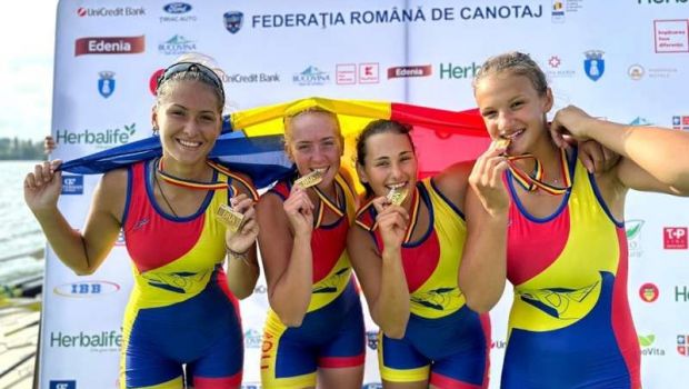 
	România a cucerit 15 medalii la Campionatele Balcanice de canotaj
