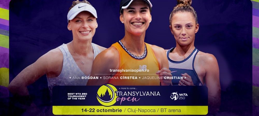 Transylvania Open 2023 Comunicatul organizatorilor Patrick Ciorcila Sorana Cirstea