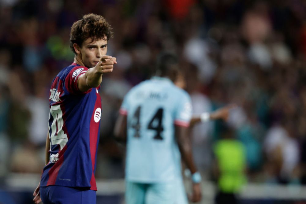 Joao Felix își trăiește visul la FC Barcelona! A debutat cu două goluri și assist în UEFA Champions League_1