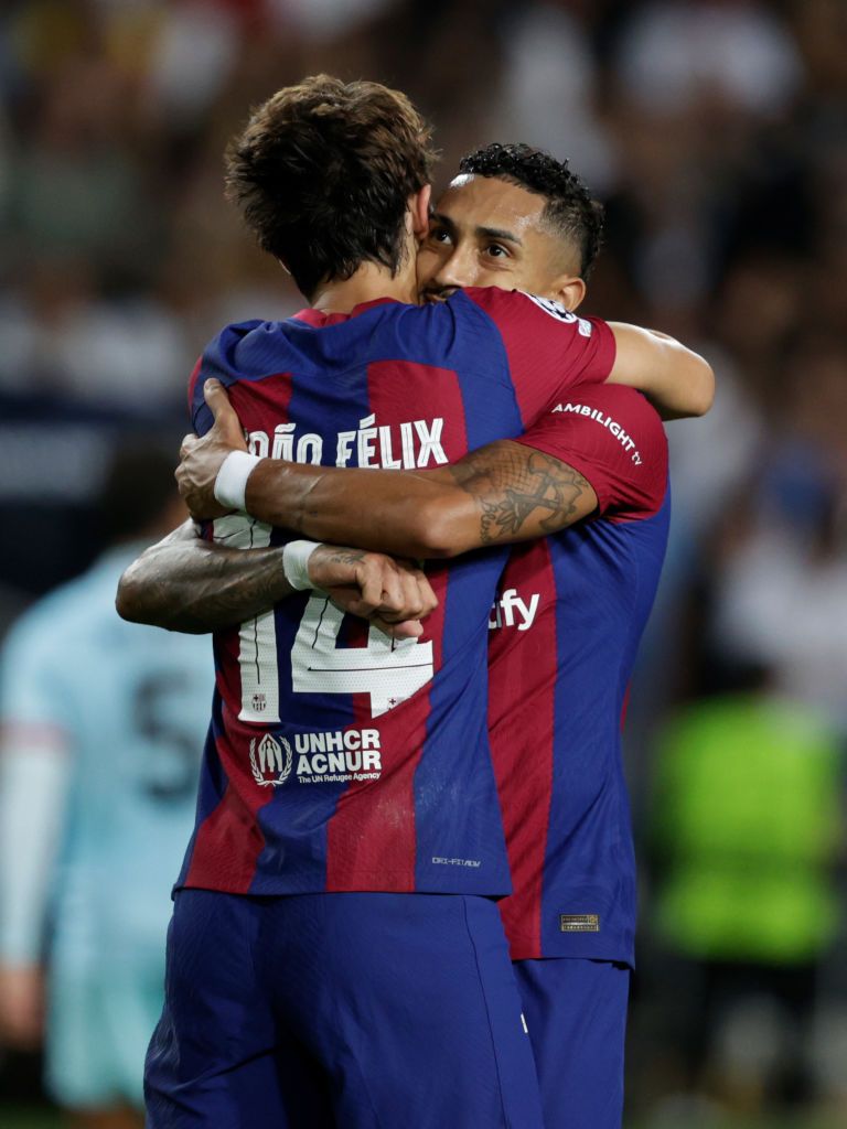 Joao Felix își trăiește visul la FC Barcelona! A debutat cu două goluri și assist în UEFA Champions League_2