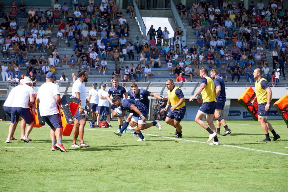 Cupa Mondială de rugby 2023 | "Stejarii", forcing 100%. Cum arată un antrenament al jucătorilor României _13