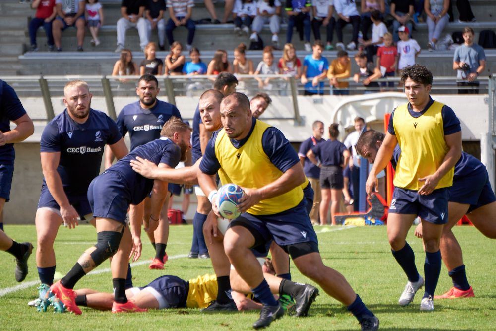 Cupa Mondială de rugby 2023 | "Stejarii", forcing 100%. Cum arată un antrenament al jucătorilor României _9