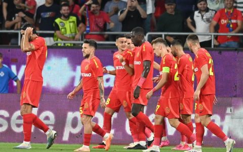 FCSB - FC Hermannstadt 4-3 I 7 goluri, o duzina de ocazii si un Florinel  Coman de senzatie 