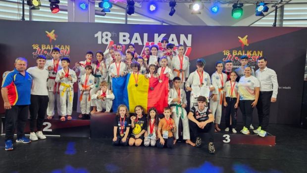 
	România a câștigat 172 de medalii la Campionatul Balcanic de ju jitsu!
