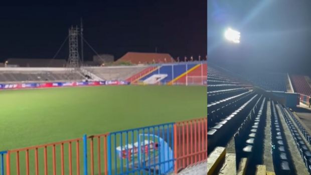 FC Bihor a adus nocturnă mobilă. Cum arată stadionul pe care FCSB va debuta în grupele Cupei României