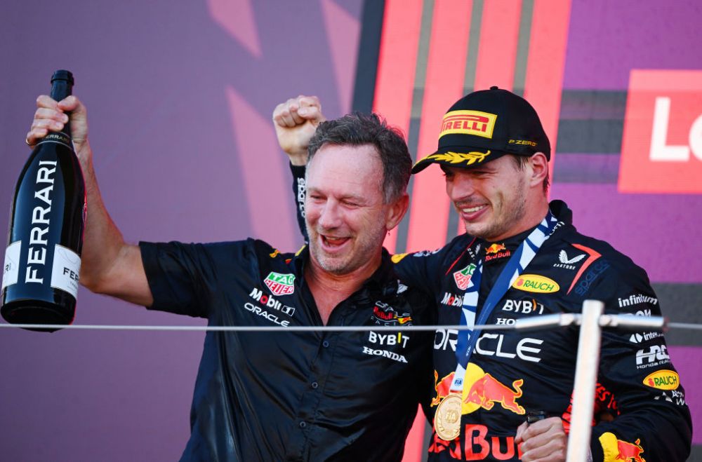 Max Verstappen, campion la Marele Premiu de Formula 1 al Japoniei! Trofeul spectaculos primit + Red Bull, al șaselea titlu la constructori câștigat _11