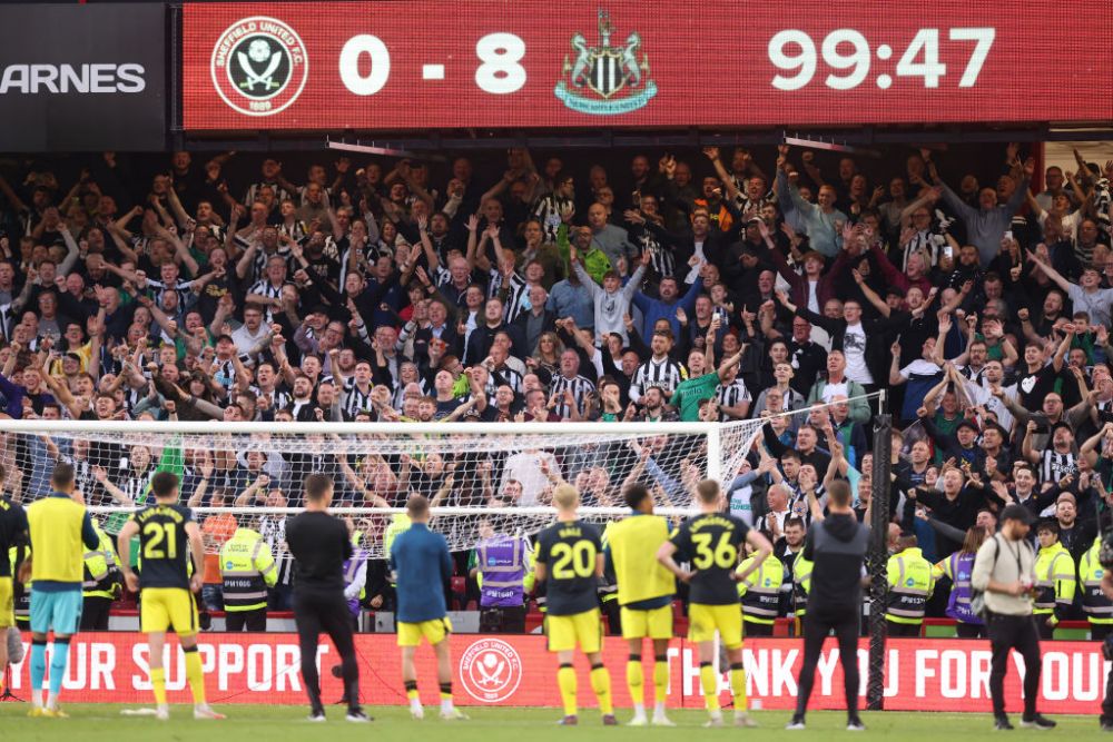 Rezultat istoric în Premier League: Sheffield United - Newcastle 0-8, cu opt marcatori diferiți!_5