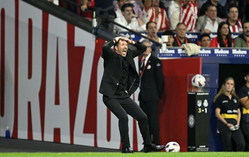 Diego Simeone, reacție exuberantă la conferința de presă, după ce Atletico a distrus-o pe Real_3