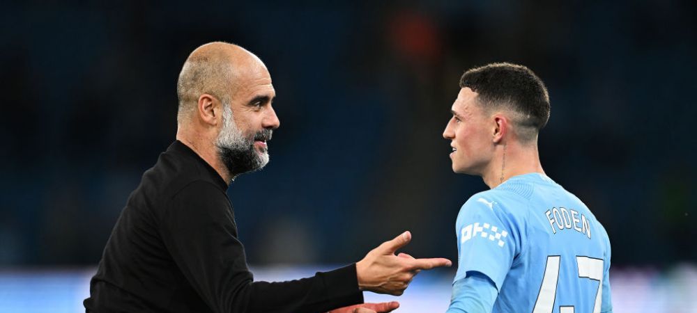 Pep Guardiola Manchester City Phil Foden