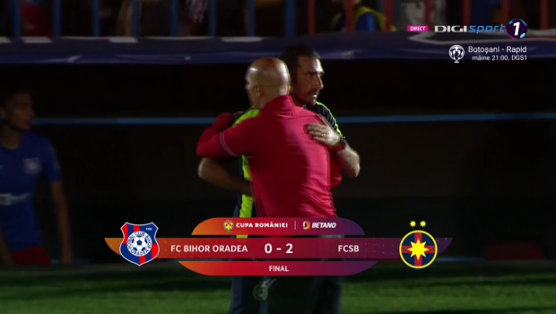 
	Final de meci: FC Bihor - FCSB 0-2. Oaspeții se impun fără probleme prin golurile lui Miculescu și Ngezana
