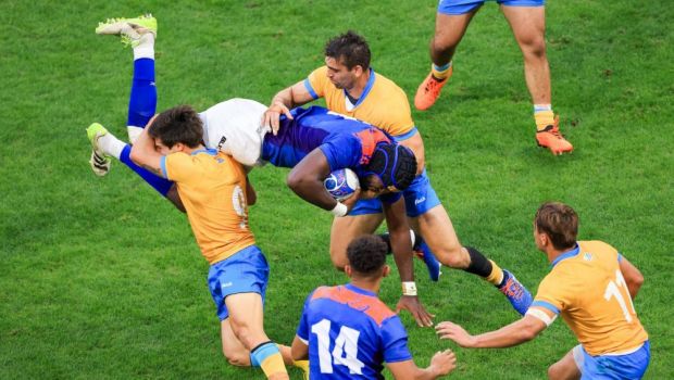 
	Cupa Mondială de rugby 2023 | Înfruntare dramatică la Lyon: Uruguay - Namibia a fost un meci de povestit nepoților
