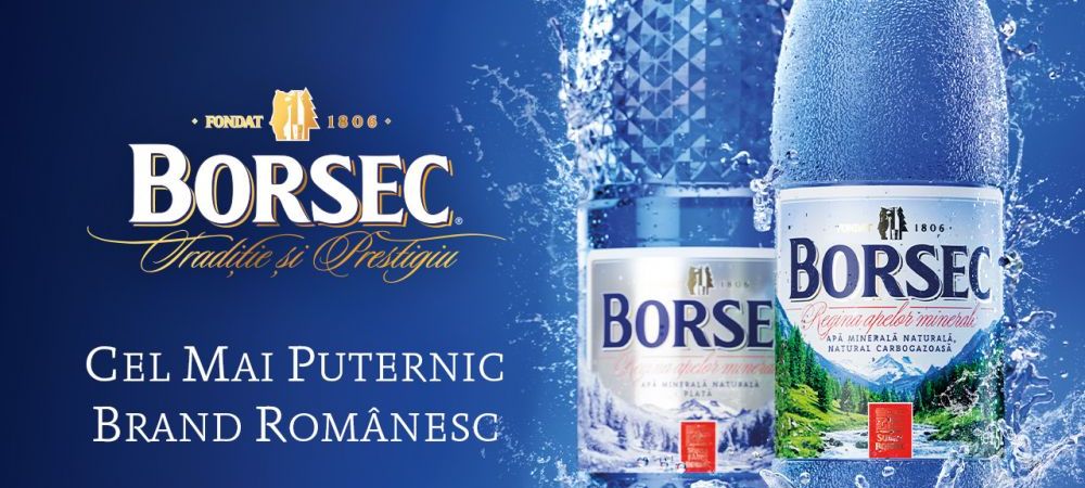 (P) Borsec, votat pentru a noua oară Cel mai puternic brand românesc