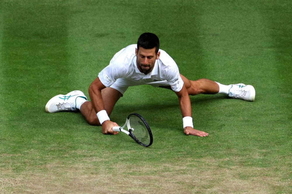 Tudo Sobre Desporto Mundial - DJOKOVIC DEIXA AVISO À CONCORRÊNCIA .  Elaborado pelo StarPeter TerStegen Donnaruma ***O Sr.Careca 🌟Doce 🍬 .  Novak Djokovic competiu pela primeira vez desde Wimbledon ao jogar na