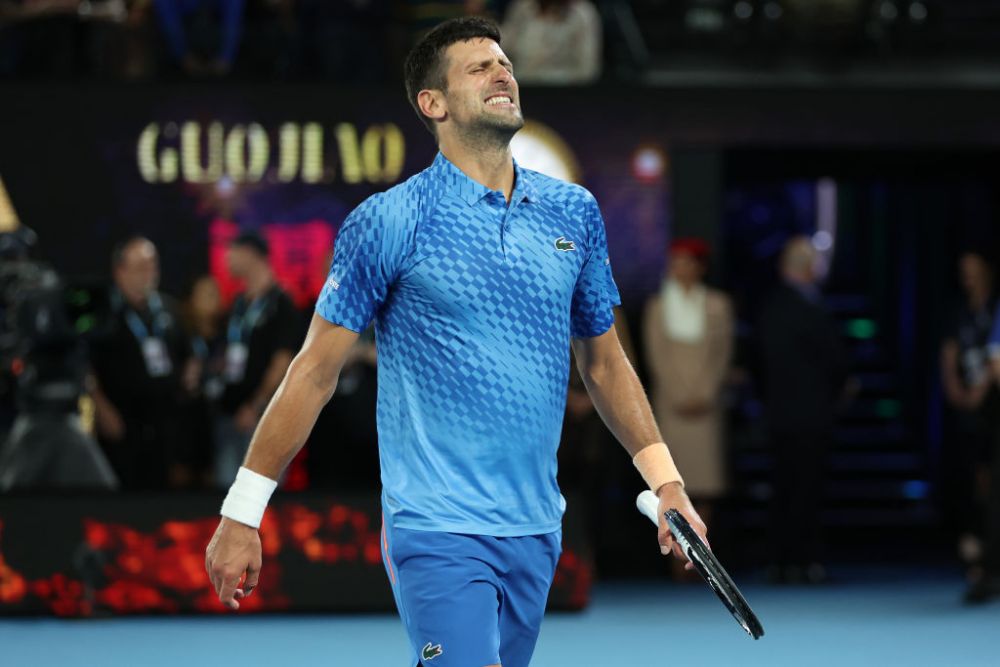 Tudo Sobre Desporto Mundial - DJOKOVIC DEIXA AVISO À CONCORRÊNCIA .  Elaborado pelo StarPeter TerStegen Donnaruma ***O Sr.Careca 🌟Doce 🍬 .  Novak Djokovic competiu pela primeira vez desde Wimbledon ao jogar na