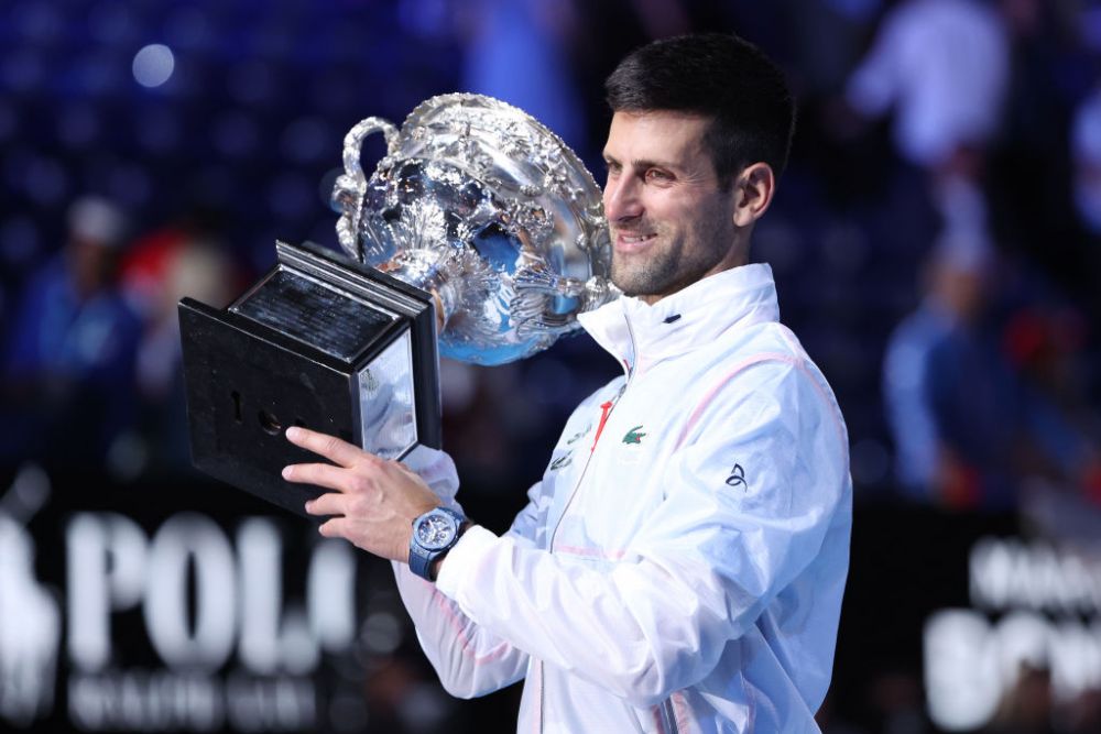 Tudo Sobre Desporto Mundial - DJOKOVIC DEIXA AVISO À CONCORRÊNCIA .  Elaborado pelo StarPeter TerStegen Donnaruma ***O Sr.Careca 🌟Doce 🍬 .  Novak Djokovic competiu pela primeira vez desde Wimbledon ao jogar na