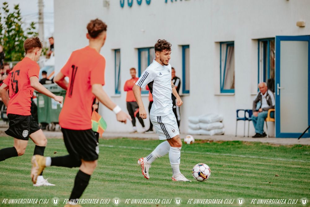 Ianis Stoica, 21 de ani în decembrie, a jucat și a făcut show la U Cluj-Under 18 în ziua meciului cu FCSB!_3
