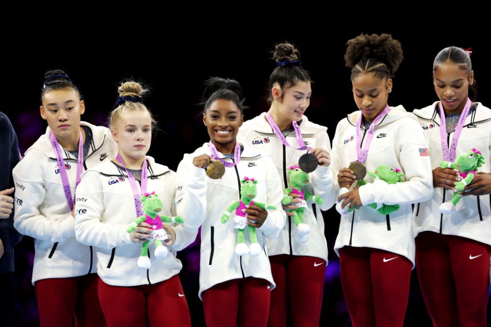 Dominație totală în gimnastica feminină! SUA a cucerit al șaptelea titlu mondial consecutiv, cifre impresionante pentru Simone Biles_2
