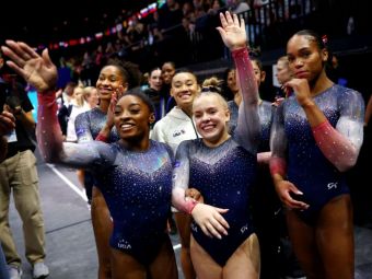 
	Dominație totală în gimnastica feminină! SUA a cucerit al șaptelea titlu mondial consecutiv, cifre impresionante pentru Simone Biles
