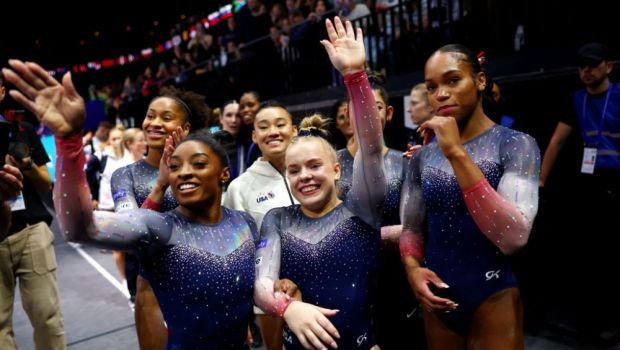 
	Dominație totală în gimnastica feminină! SUA a cucerit al șaptelea titlu mondial consecutiv, cifre impresionante pentru Simone Biles
