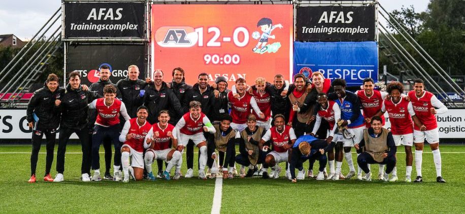 AZ Alkmaar 12-0 Klaipeda Michael van Zijtveld UEFA Youth League
