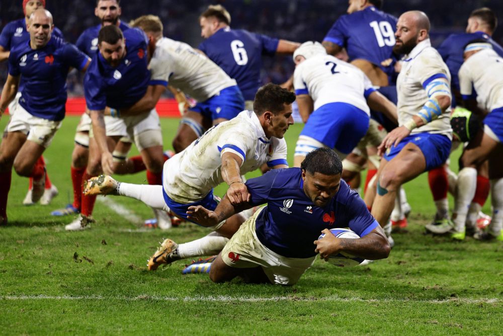 Cupa Mondială de rugby 2023 | Franța a zdrobit Italia cu un scor neașteptat și s-a calificat în sferturi. Imagini spectaculoase_1