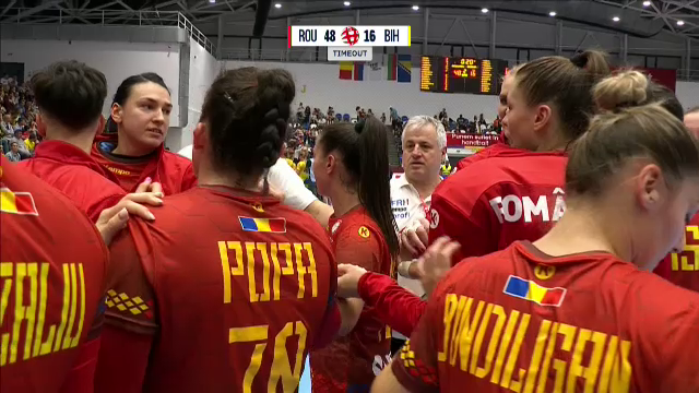 România - Bosnia 49-19 | Măcel! Tricolorele au bifat o victorie clară în preliminariile EHF EURO 2024_6