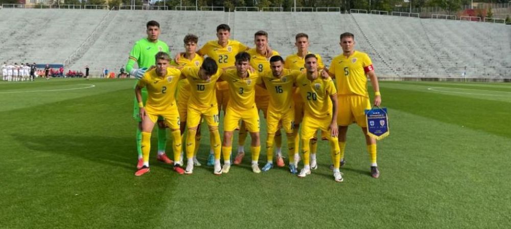Echipa nationala U19 Adrian Dulcea Alexandru Capac Enes Sali Matteo Duțu