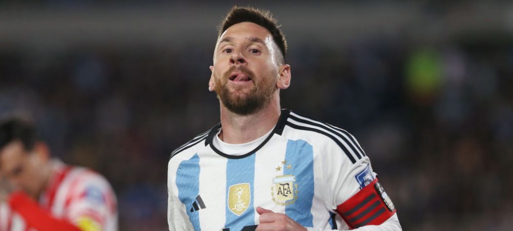 Lionel Messi Antonio Sanabria Argentina Paraguay