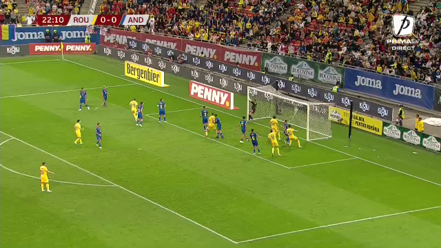 Ca David Beckham în vremurile bune! Nicolae Stanciu a înscris un gol senzațional din lovitură liberă în România - Andorra_13