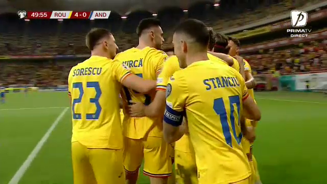 Florinel Coman a rupt plasa în România - Andorra și a înscris primul său gol la națională_20