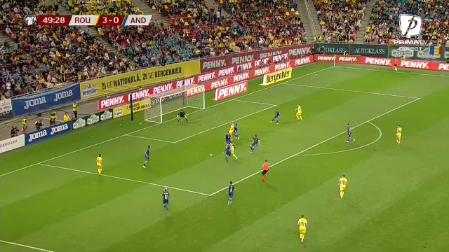Florinel Coman a rupt plasa în România - Andorra și a înscris primul său gol la națională_3