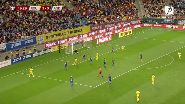 Florinel Coman a rupt plasa în România - Andorra și a înscris primul său gol la națională_7