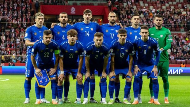 
	Moldova, cu 5 jucători din România pe teren, e marea surpriză din preliminarii și speră la EURO! Un nou rezultat uriaș contra Poloniei
